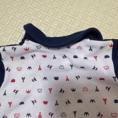 長袖ロンパース・長袖カバーオール 50〜60cm 2枚セットの画像