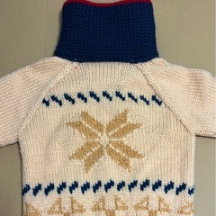 毛100% カウチンジャケット
の画像