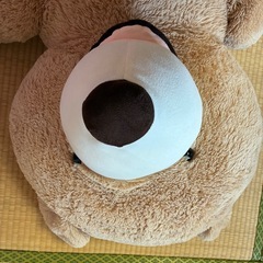 大きなクマのぬいぐるみの画像
