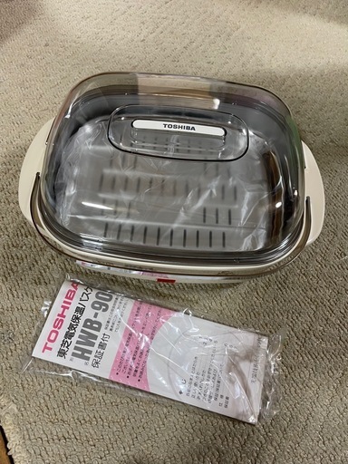 未使用東芝電気保温バスケットレトロ家電 (アーピル) 江戸川の生活家電