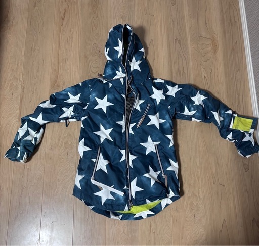 arg 星柄 ネイビー スノーボードウェア Lサイズ arg スノーボードウェア M 星柄 ネイビー/イエロー - メルカリ