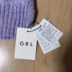新品未使用GRLニットの画像