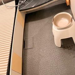 TOSTEM ルキナ 浴槽用折れ扉 動作良好の画像