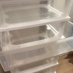 【無料！25日受け渡し限定】自由自在収納ケース9個(おまけ付き)の画像