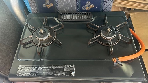 ✨激安価格✨ガスコンロ  プロパンガス パロマ LP 黒色