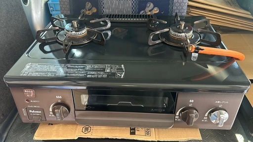 ✨激安価格✨ガスコンロ  プロパンガス パロマ LP 黒色