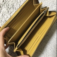コーチ　COACH 長財布　ラウンドファスナー　CC953 アコーディオン　黄色の画像