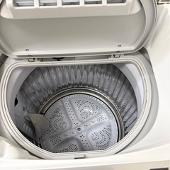 SHARP 電気洗濯乾燥機　5.5kg 2019年製の画像