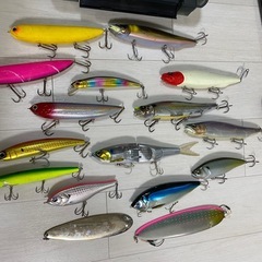 シーバスビッグベイトセット　モアザン　タトゥーラ　ルアー16本の画像