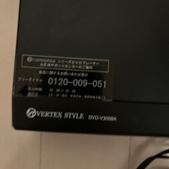 動作OK！VITEK STYLE DVDプレーヤー DVD-V305BKの画像