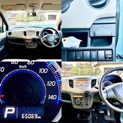 スズキ　ワゴンR 4WD 走行距離6万キロ　車検２年付き‼️の画像