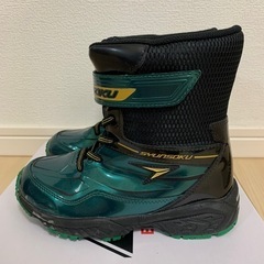 スノーシューズ　キッズ　瞬足　20センチ　男の子　の画像