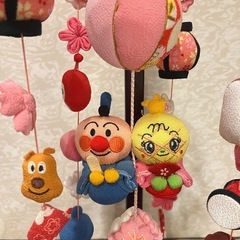 アンパンマン  ひな祭り　吊るし雛の画像