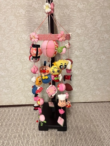 アンパンマン ひな祭り吊るし雛 (yuki) 大阪のその他の中古あげます