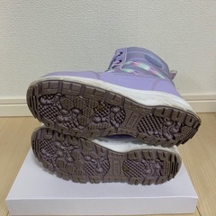 スノーシューズ　キッズ　moon star　20センチ　女の子の画像