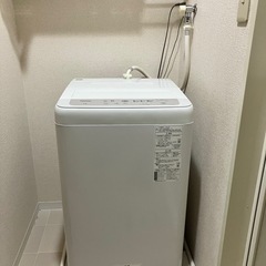 受け渡し予定者決まりましたPanasonic洗濯機NA-F5B2  5キロ　2024製造　美品の画像