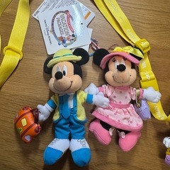 ミッキー ミニー キーホルダーの画像