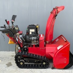 【作動確認済み】 オーガ電動上下 ヤナセ スノースロワー 810HST 除雪機 の画像