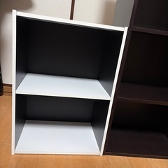 (お取引相手決まりました)カラーボックス　セット　棚　３段ボックス　2段ボックスの画像