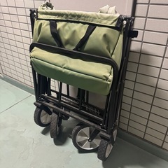 『受付終了』★急募0円★転売OK キャリーワゴン 折りたたみ式 キャンプ/運動会/BBQにの画像