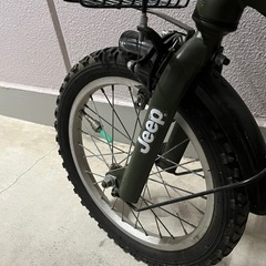 jeep16インチ子供自転車の画像