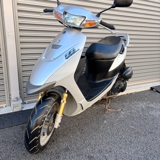 4454.最速7.2ps ZZインチアップ　バッテリー、ミラー新品　千葉県柏市　即日配送、自走引き取りも可能