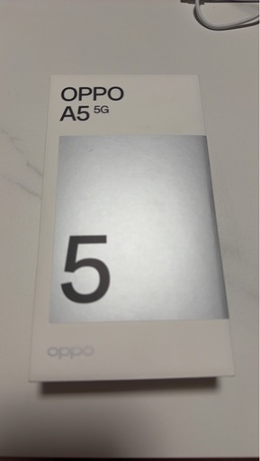 OPPO A5 5G 128GB ホワイト  新品未使用