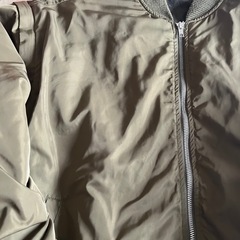 MA-1 風ジャケット ダウン レディース アウター 2WAY の画像