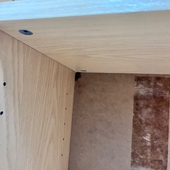 ニトリ　本棚　　強度あります！の画像