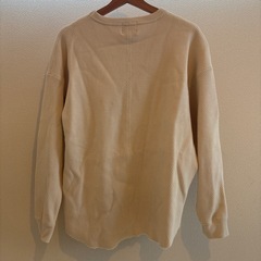 LABO DE GEM ラボドゥジェムワッフルプルオーバーフリーサイズナチュラルの画像