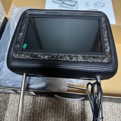 ヘッドレストモニター 9.2インチ　ブラックウッドの画像