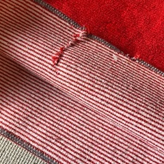 定価7,800円　北欧風　ピーナッツ型キッチンマット240×65cm
の画像