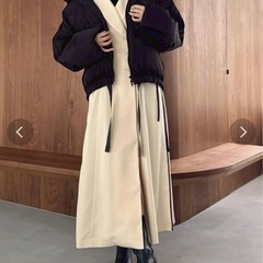 dazzlin♡スタンドカラーボリュームダウンの画像