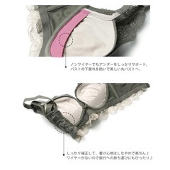 新品未使用　下着セット　ワインレッドの画像