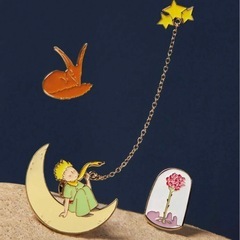 星の王子様　新品ピンバッジの画像