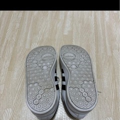 adidas スニーカー 22.5cm ホワイト/ブラックの画像