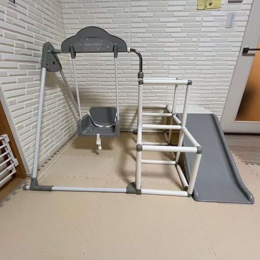複合型　ジャングルジム　滑り台　鉄棒　ブランコ　折りたたみキッズパーク