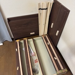 シングルベッド（ベッドフレーム＋マットレス）2,000円お礼ありの画像