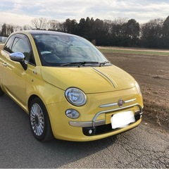 かわいい！きれい！状態良好！是非セカンドカーに🎵21年式FIAT500！修復歴無し！実走行8万km台！車検あり！の画像