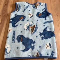 あったか恐竜柄のちゃんちゃんこの画像