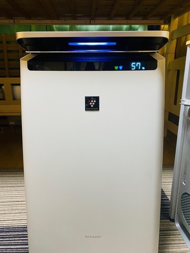 SHARP 加温空気浄機 KI-HP 100 W 2019 年製 (ラム) 北新川の季節、空調