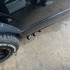 ハイエース　　　　サイド出し　マフラーの画像