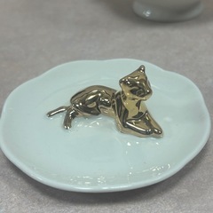 Giovanni Valentinoジョバンニ　ヴァレンチノ　ヒョウ柄シュガーポット＆ミニソーサーの画像