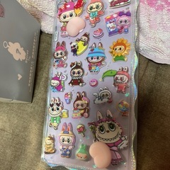 LABUBU&3Dシール新品の画像