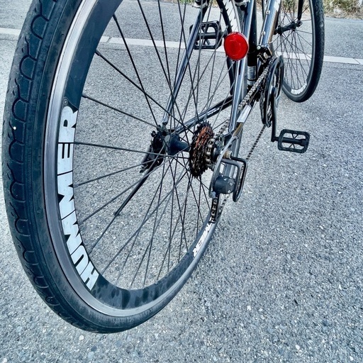 ハマー(HUMMER )クロスバイク シマノ18段変速【大阪吹田・整備済】 (お