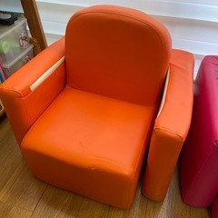 子どもソファ2脚セットの画像