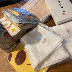 新品バスタオル・フェイスタオル・タオルハンカチ・今治 ハンドタオル・ひんやりタオル等の画像