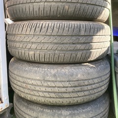 23年製タイヤ　15インチホイール4本セット　ノア  VOXY セレナ の画像