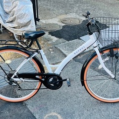 6段変速自転車の画像