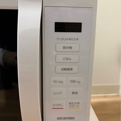 電子レンジ(17L)の画像